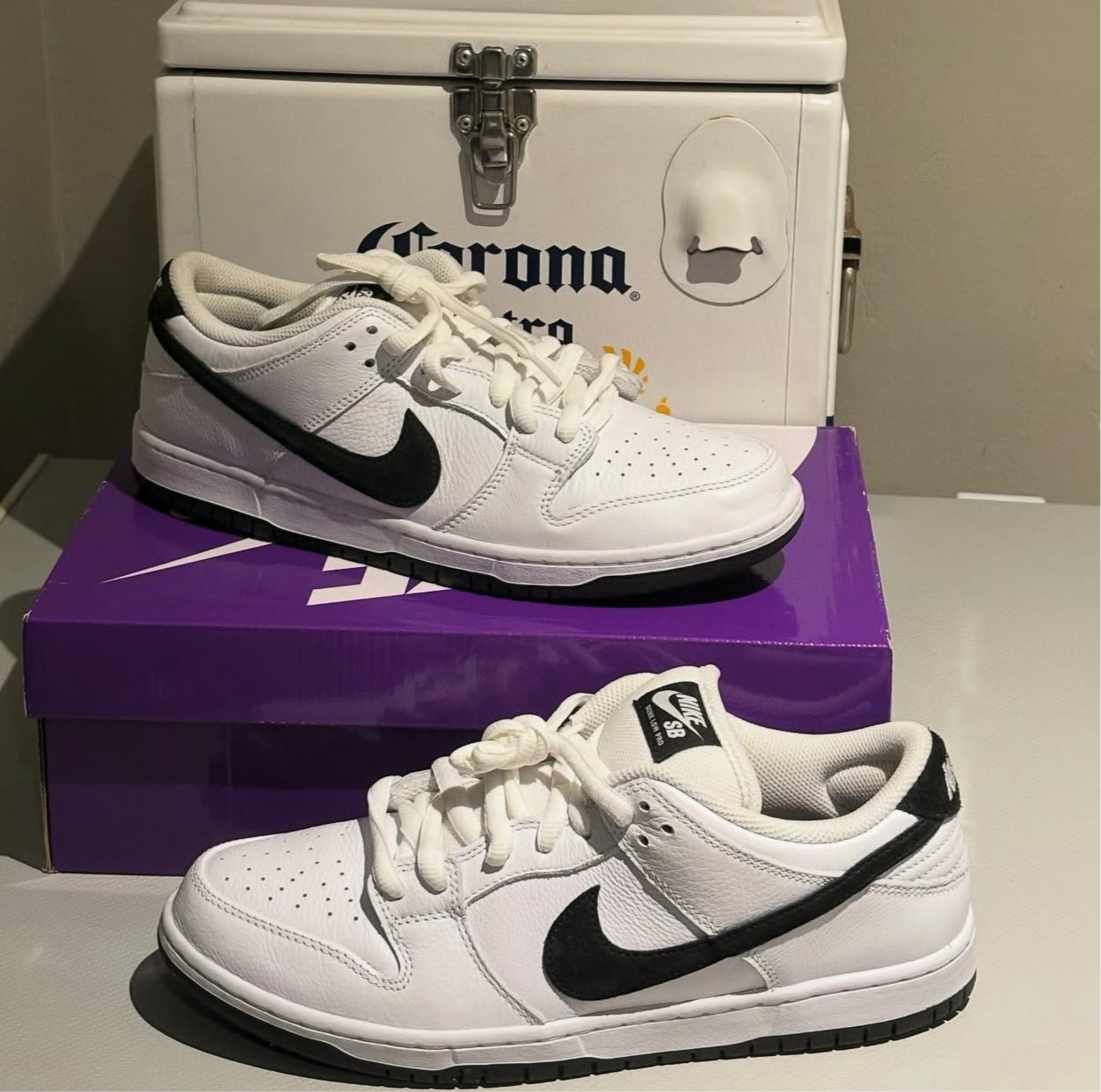 Nike SB Dunk Low “White/Black”