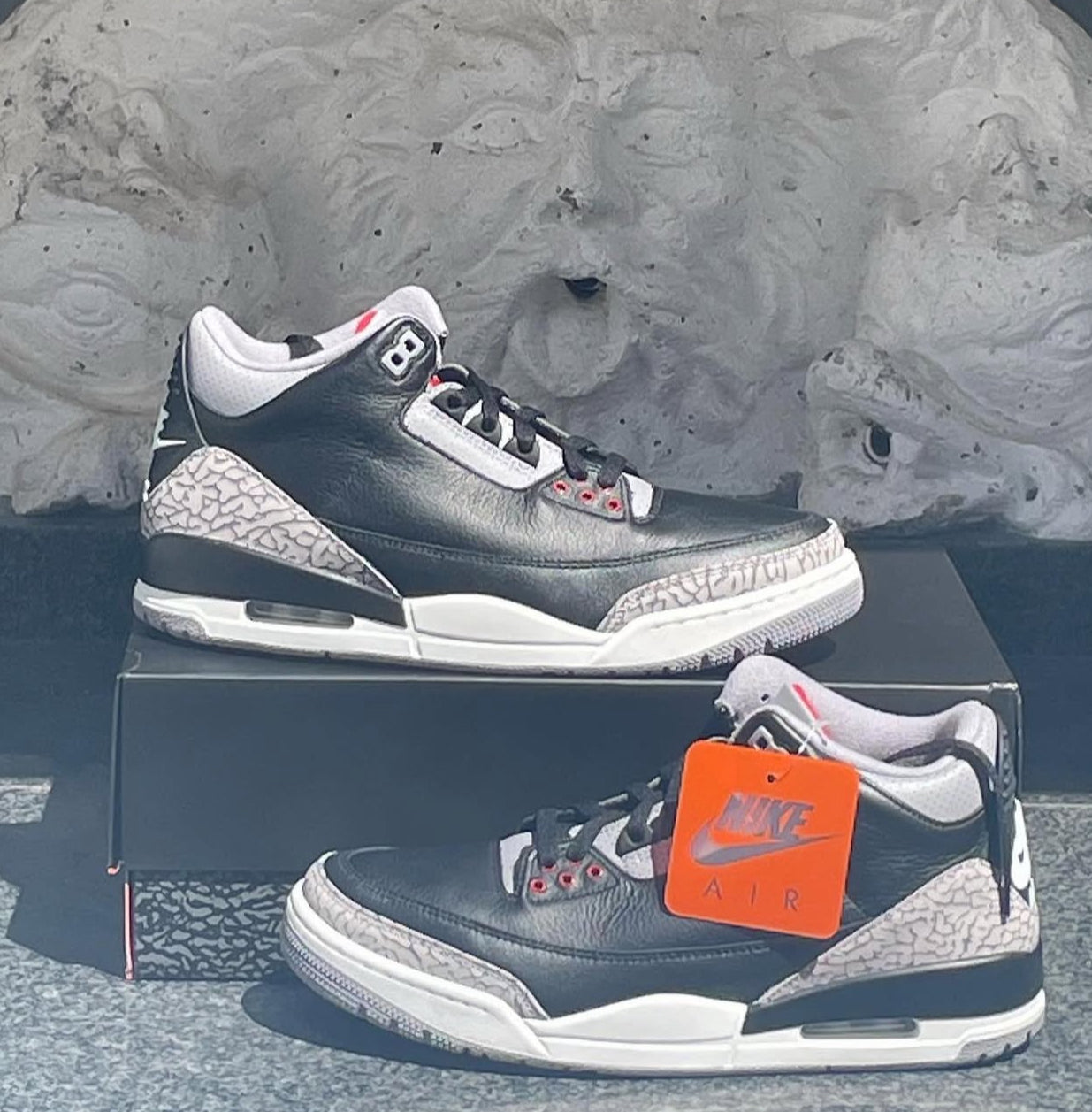 Air Jordan 3 “Black Cement” Reimagined – OG Tag Edition