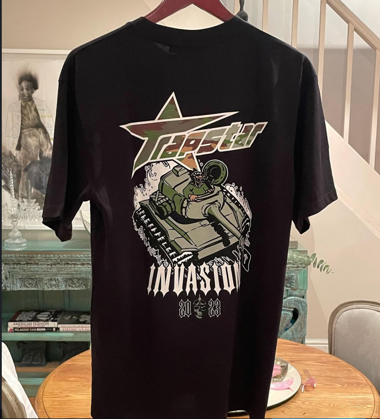 Trapstar Invasion 2023 Graphic Tee