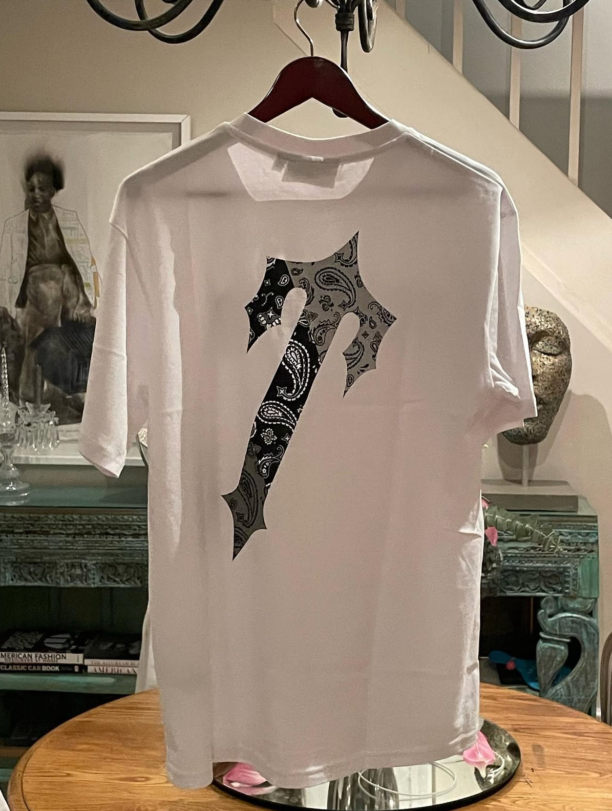 Trapstar London “It’s A Secret” Paisley Tee – White