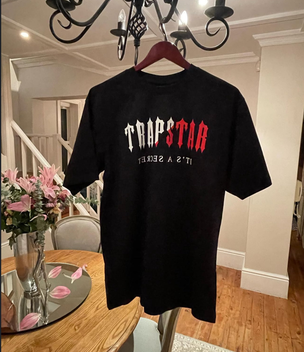TRAPSTAR it’s a secret T-shirt black/red
