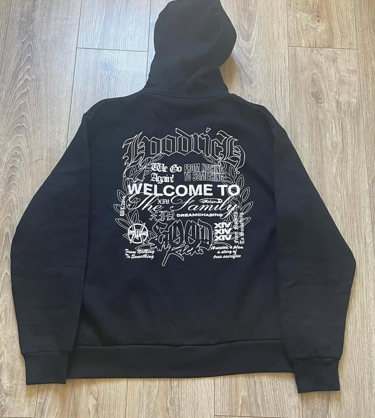 Hoodrich Zip Hoodie – “From Nothing to Something”
