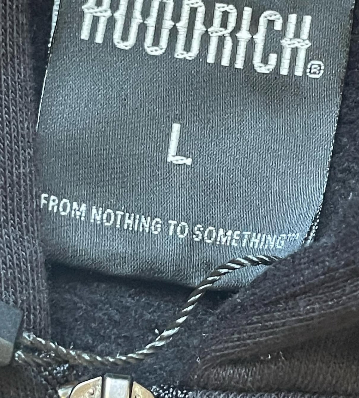 Hoodrich Zip Hoodie – “From Nothing to Something”