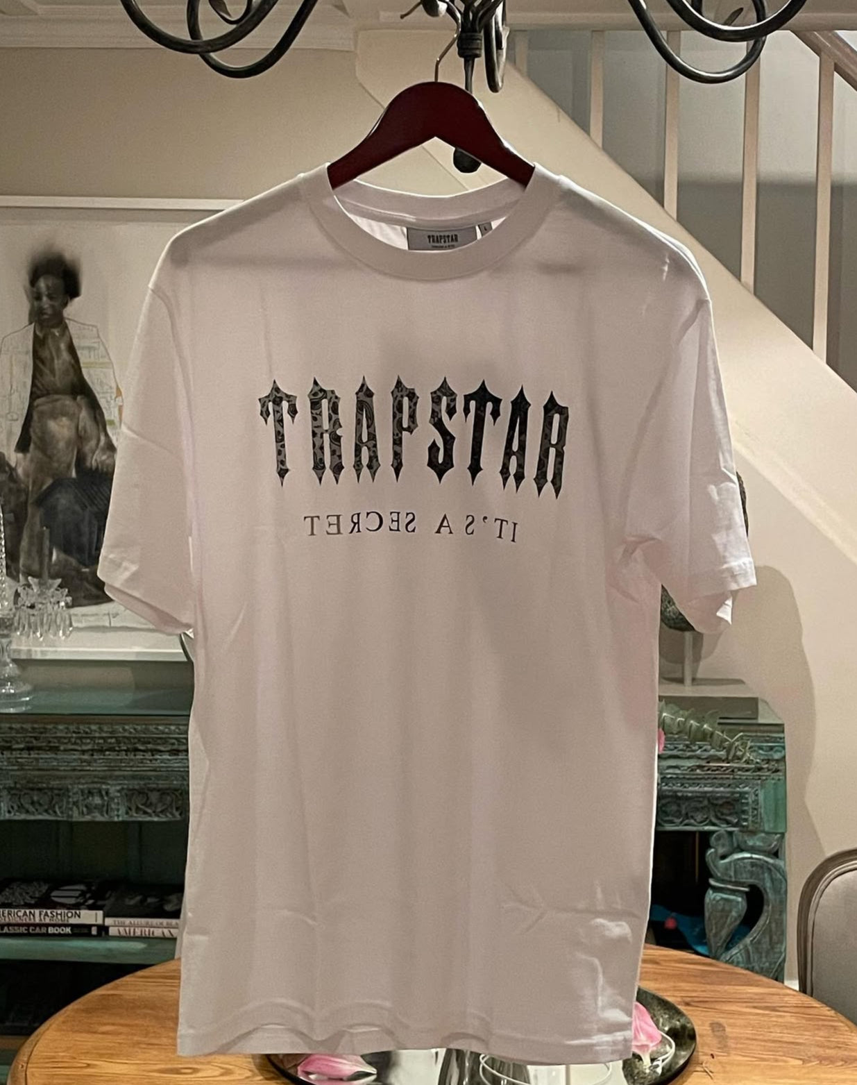 Trapstar London “It’s A Secret” Paisley Tee – White